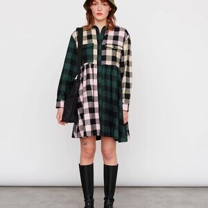 Lazy Oaf, Plaid Shirtdress // 10